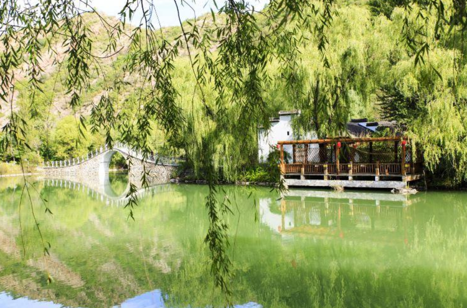 Waterside landscape